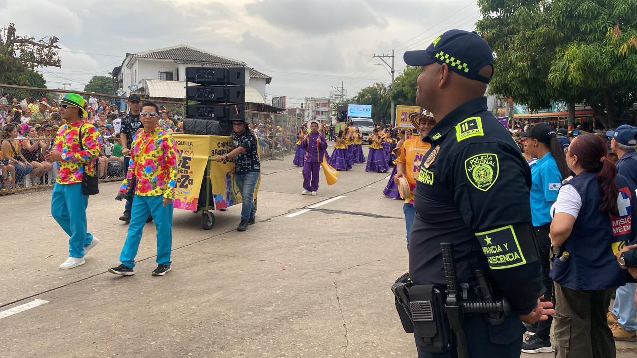 seguridad en carnaval