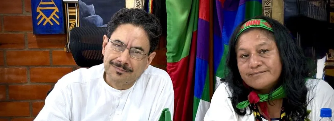 ivan cepeda anuncio a aida quilcue como su formula vicepresidencial